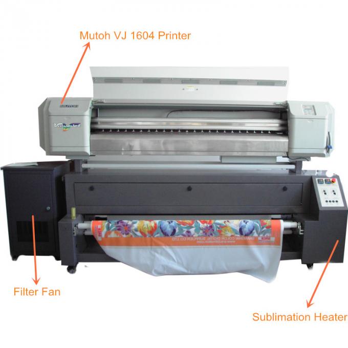 Innensublimations-Gewebe epson Multifunktionsdrucker 1.6M für die Werbung des Flaggen-Druckes 0